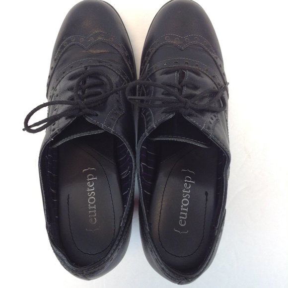 Eurostep 'Gabrielle' Black Retro Rockabilly Pin-up Heels - Picture 8 of 16